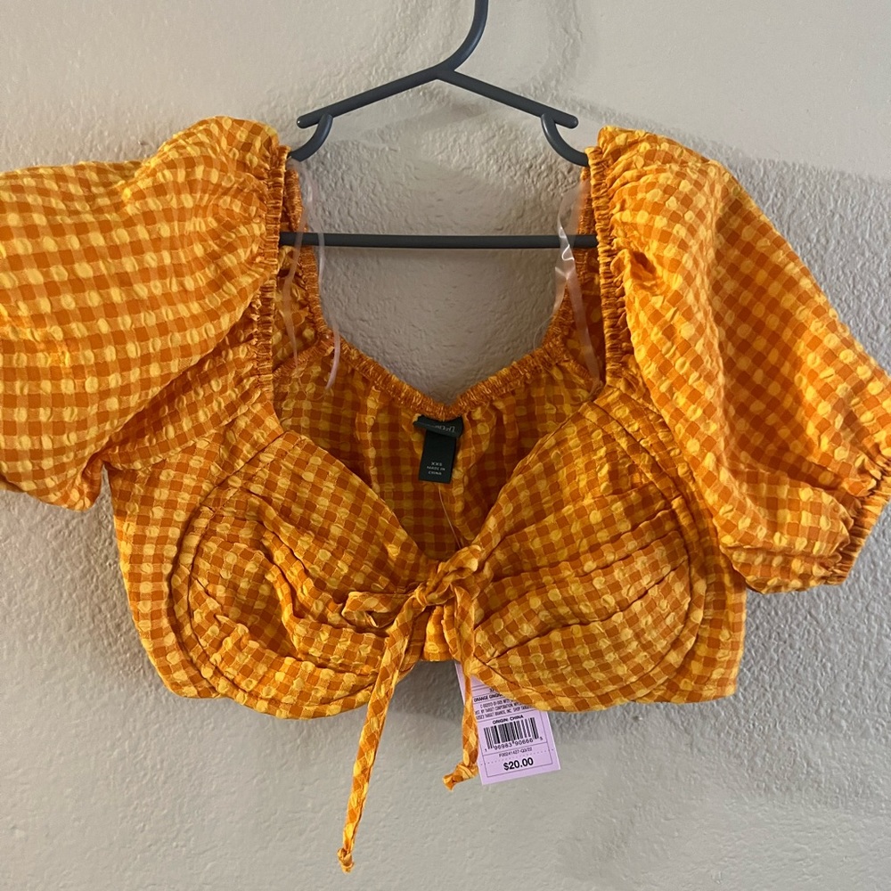 a cute crop top from target